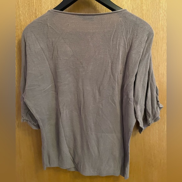 MEXX | knitted 3/4 sleeve oversized crew neck style top | size S - Picture 2 of 6